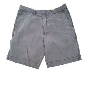 Tommy Bahama Gray Flat Front Men Shorts